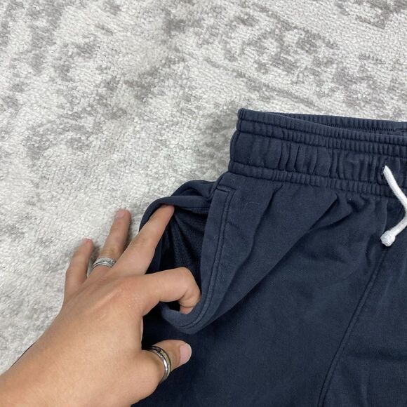 Under Armour Athletic Shorts Mens Loose Fit Cotton Pockets Black Size Small - Picture 2 of 5